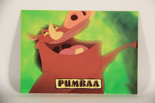 The Lion King 1994 Trading Card #74 Pumbaa ENG L011779