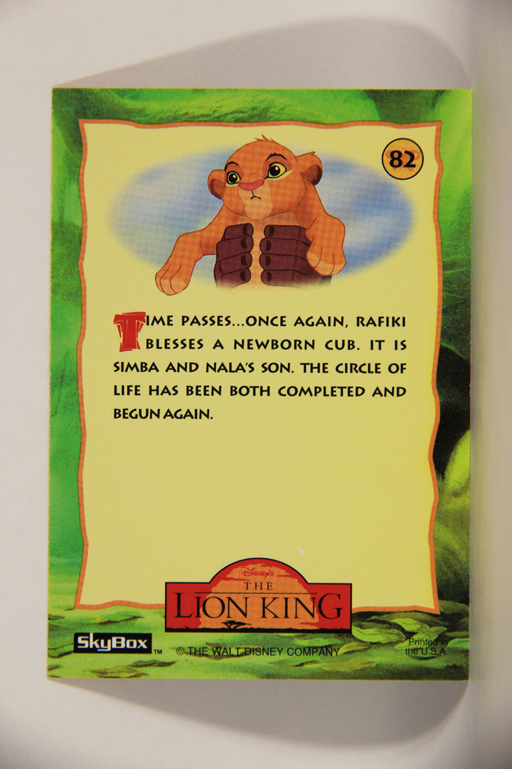 The Lion King 1994 Trading Card #82 Rebirth ENG L011787