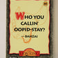 The Lion King 1994 Trading Card #85 Who You Callin' Oopid-Stay ENG L011790