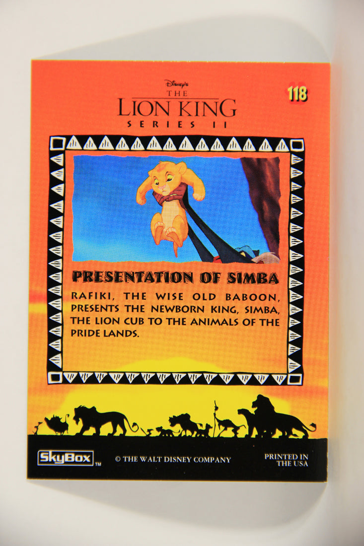 The Lion King 1994 Trading Card #118 Presentation Of Simba ENG L011812