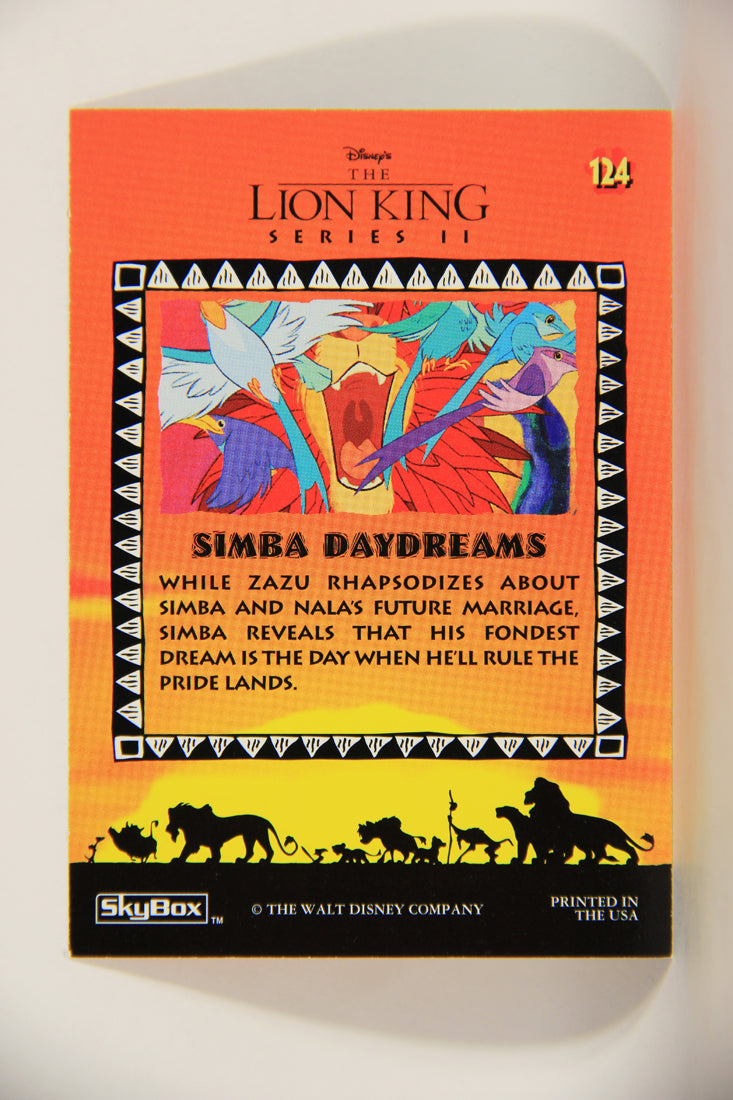 The Lion King 1994 Trading Card #124 Simba Daydreams ENG L011818