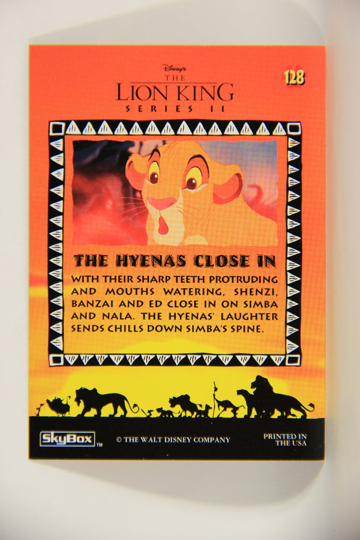 The Lion King 1994 Trading Card #128 The Hyenas Close In ENG L011822