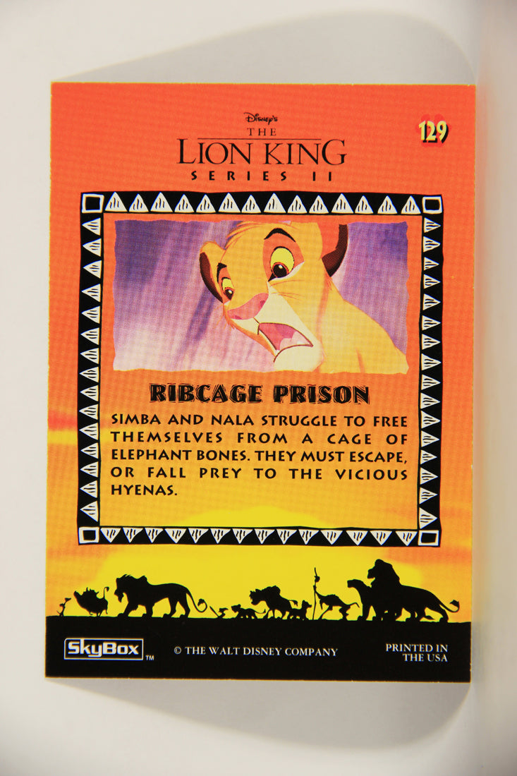 The Lion King 1994 Trading Card #129 Ribcage Prison ENG L011823