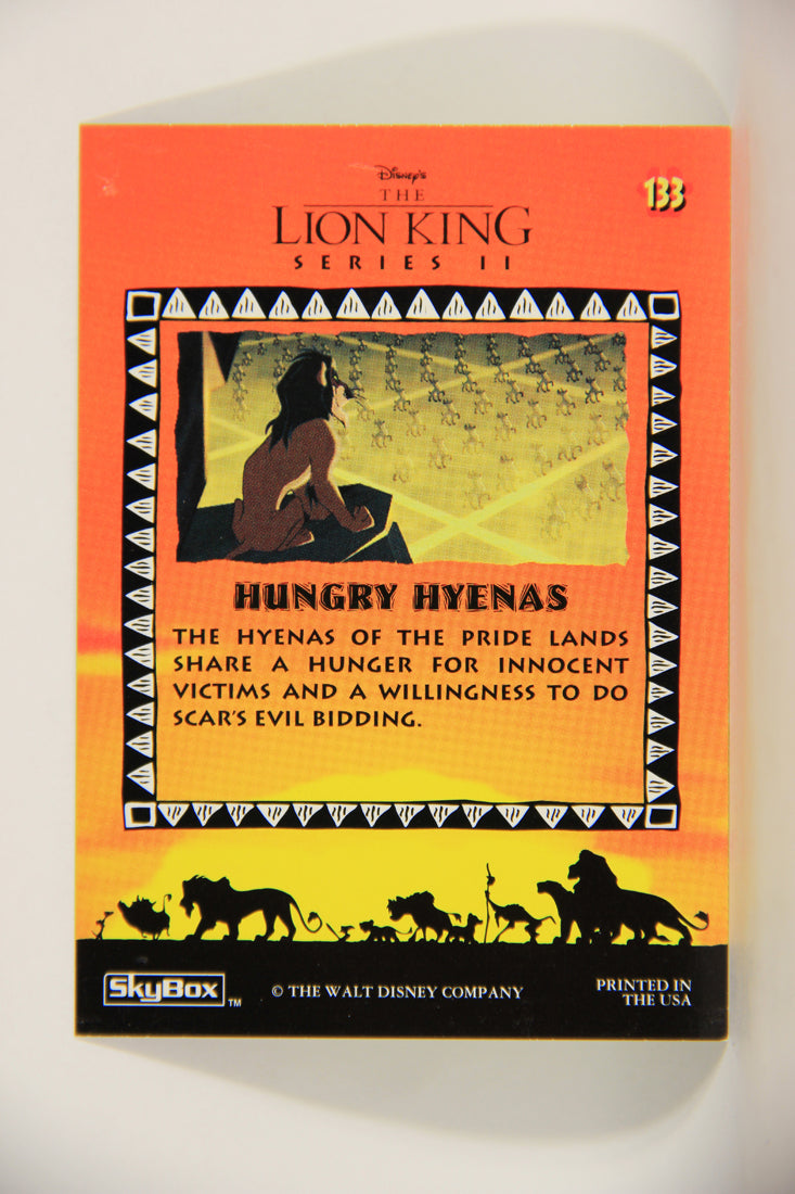 The Lion King 1994 Trading Card #133 Hungry Hyenas ENG L011827