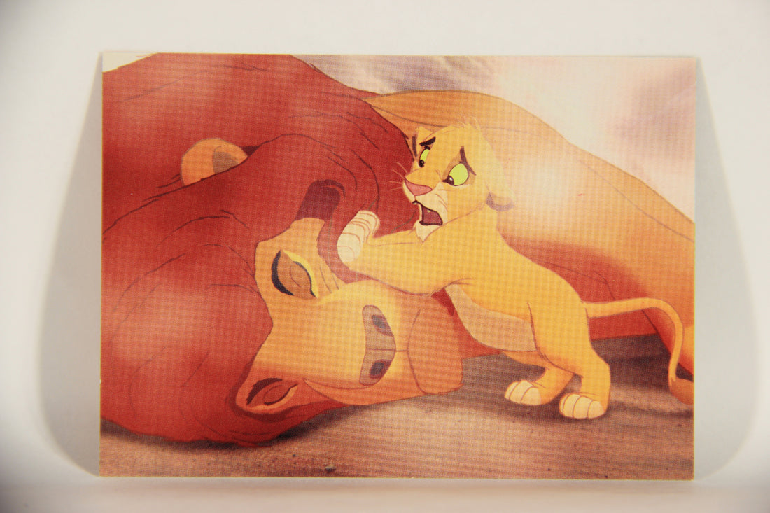 The Lion King 1994 Trading Card #136 Mufasa Is Gone ENG L011830