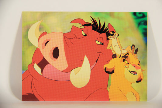 The Lion King 1994 Trading Card #141 No Worry And Responsibility ENG L011835