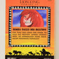 The Lion King 1994 Trading Card #148 Simba Faces His Destiny ENG L011842