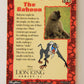 The Lion King 1994 Trading Card #158 The Baboon ENG L011852