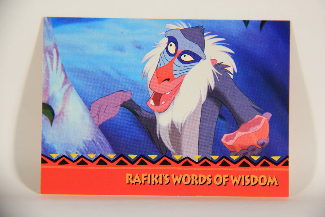 The Lion King 1994 Trading Card #164 I Know Who You Are ENG L011858