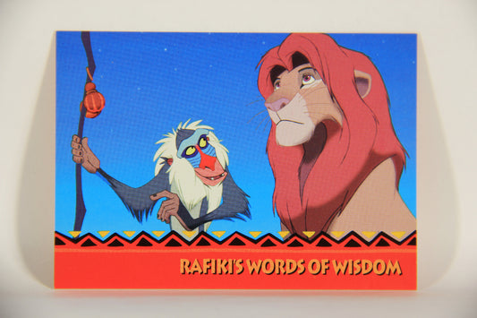 The Lion King 1994 Trading Card #165 Look Harder He Lives In You ENG L011859