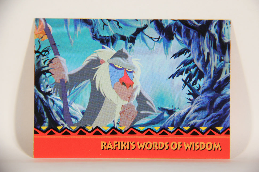 The Lion King 1994 Trading Card #166 The Question Is Who Are You ENG L011860