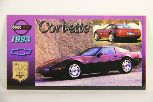 Corvette Heritage Collection 1996 Trading Card #63 - 1993 Coupe L012062
