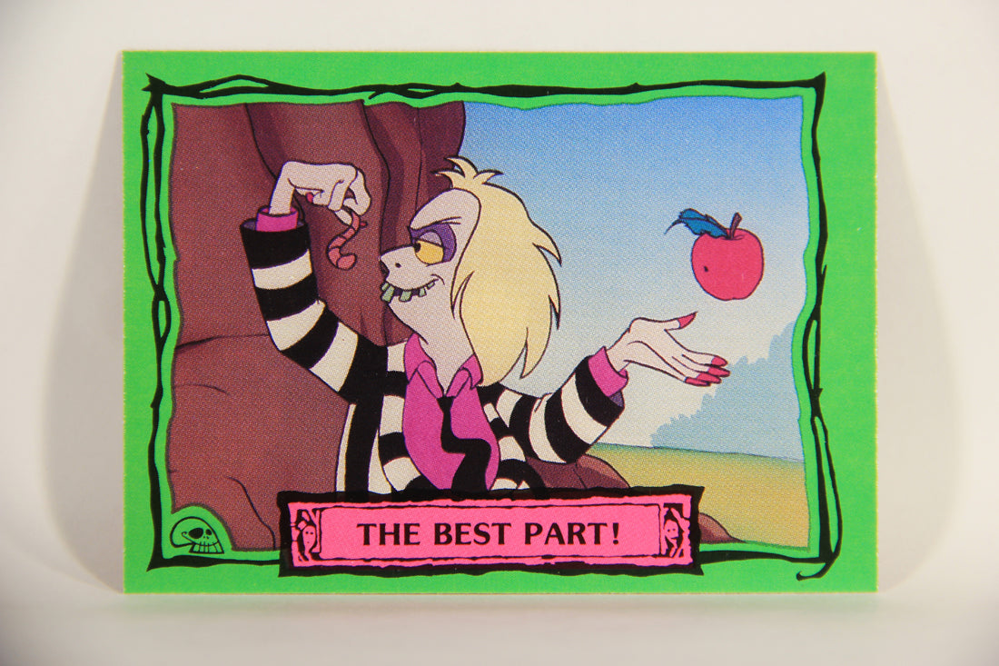 Beetlejuice 1990 Trading Card #34 The Best Part ENG L012141