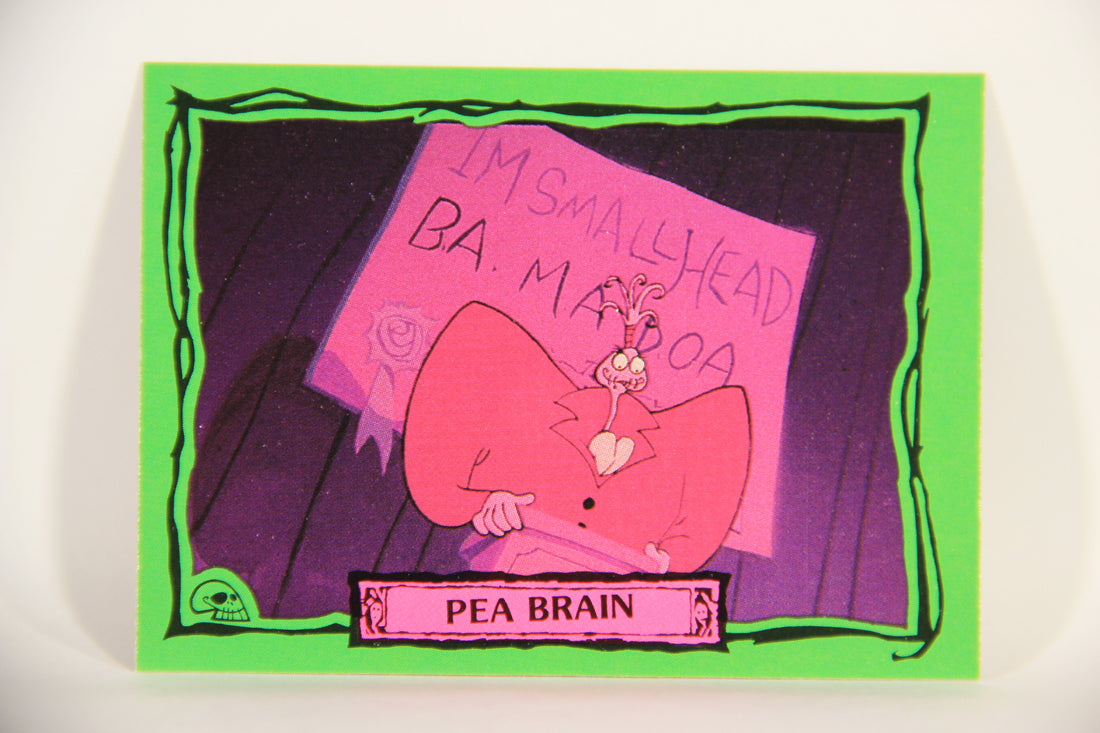 Beetlejuice 1990 Trading Card #76 Pea Brain ENG L012183