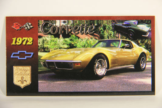 Corvette Heritage Collection 1996 Trading Card #30 - 1972 Coupe L012429