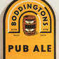 Boddingtons Pub Ale Beer Coaster England Manchester FR L012488