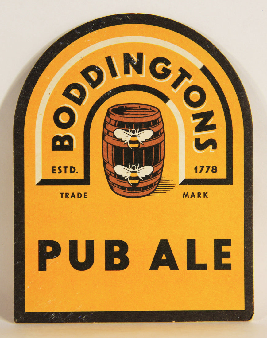 Boddingtons Pub Ale Beer Coaster England Manchester FR L012488