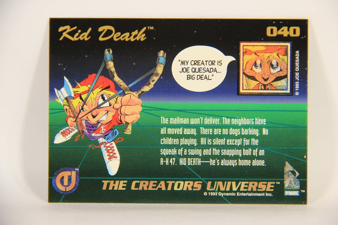 The Creators Universe 1993 Trading Card #40 Kid Death ENG L012506