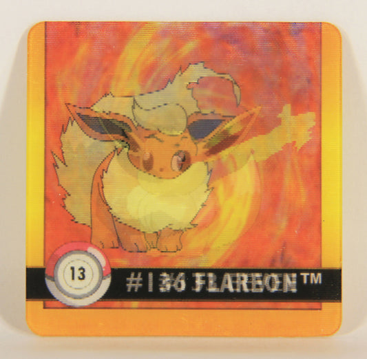 Pokémon Card Action Flipz 3D Premier Edition #13 Eevee - Flareon ENG L012527