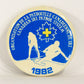 Canadian Ski Patrol 1982 Vintage Pinback Button Patrouille Canadienne De Ski L012597