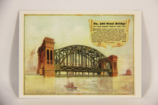 Lionel Greatest Trains 1998 Card #19 - 1928 No. 300 Hell Gate Bridge Debuts ENG L012656