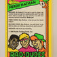 Rad-Dudes 1990 Trading Card #2 Nerdy Nathan L012738