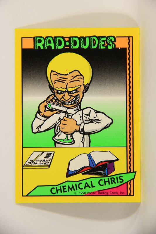 Rad-Dudes 1990 Trading Card #5 Chemical Chris L012741