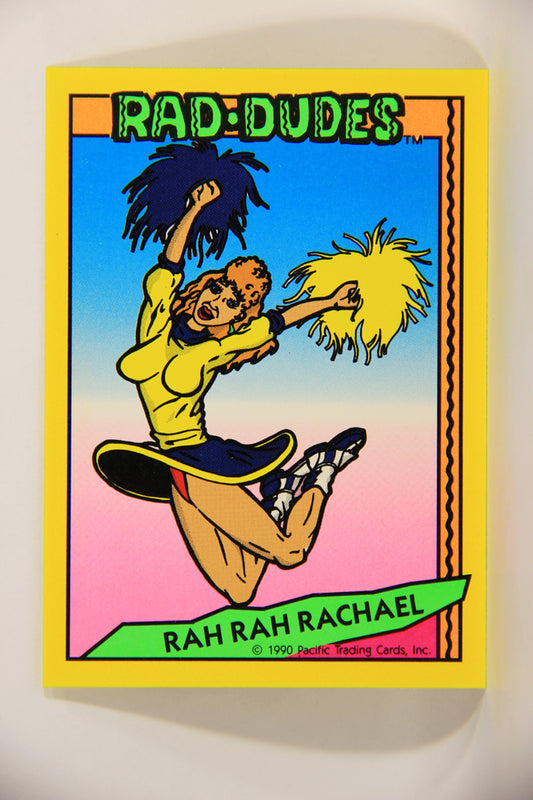 Rad-Dudes 1990 Trading Card #23 Rah Rah Rachael L012759