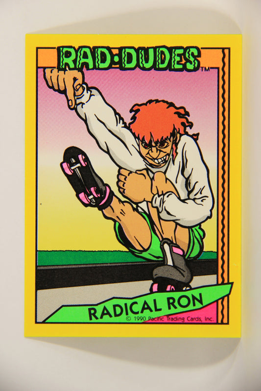 Rad-Dudes 1990 Trading Card #26 Radical Ron L012762