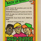 Rad-Dudes 1990 Trading Card #29 Back Up Bart L012765