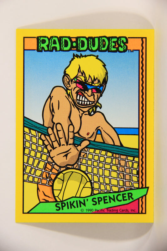 Rad-Dudes 1990 Trading Card #33 Spikin' Spencer L012769