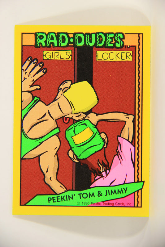 Rad-Dudes 1990 Trading Card #40 Peekin' Tom & Jimmy L012776