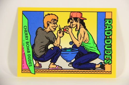 Rad-Dudes 1990 Trading Card #43 Cherry Bomb Dudes L012779