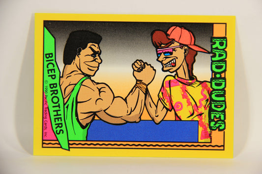 Rad-Dudes 1990 Trading Card #44 Bicep Brothers L012780