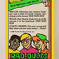 Rad-Dudes 1990 Trading Card #50 Wild Waylon And Willie L012786