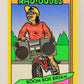 Rad-Dudes 1990 Puzzle Trading Card # ( 69 ) Boom Box Bryan L012804