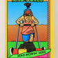 Rad-Dudes 1990 Puzzle Trading Card # ( 64 ) Mad Mowin' Mike L012809