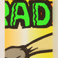 Rad-Dudes 1990 Puzzle Trading Card # ( 57 ) Awesome Volleyval Val L012815