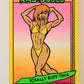 Rad-Dudes 1990 Puzzle Trading Card # ( 102 ) Totally Buff Tina L012820