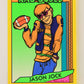 Rad-Dudes 1990 Puzzle Trading Card # ( 99 ) Jason Jock L012823