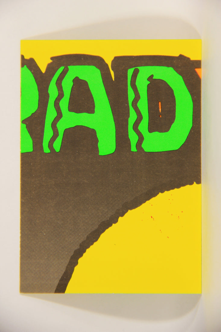 Rad-Dudes 1990 Puzzle Trading Card # ( 82 ) Funky Fred L012840