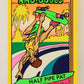 Rad-Dudes 1990 Puzzle Trading Card # ( 81 ) Half Pipe Pat L012841