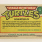 Teenage Mutant Ninja Turtles 1989 Trading Card #21 Donatello ENG L012862