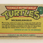 Teenage Mutant Ninja Turtles 1989 Trading Card #24 Michaelangelo ENG L012865