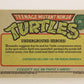 Teenage Mutant Ninja Turtles 1989 Trading Card #28 Underground Heroes ENG L012869