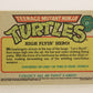 Teenage Mutant Ninja Turtles 1989 Trading Card #37 High Flyin' Hero ENG L012878