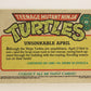 Teenage Mutant Ninja Turtles 1989 Trading Card #49 Unsinkable April ENG L012890