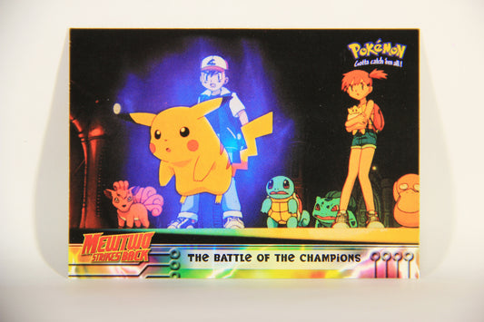 Pokémon Card First Movie #25 The Battle Of The Champions Blue Logo 1st Print ENG L013047