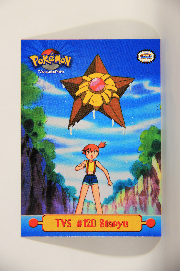 Pokémon Card TV Animation #TV5 Staryu Blue Logo 1st Print Puzzle ENG L013049