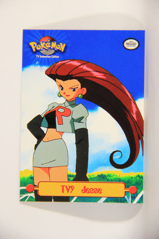 Pokémon Card TV Animation #TV9 Jesse Blue Logo 1st Print Puzzle ENG L013050
